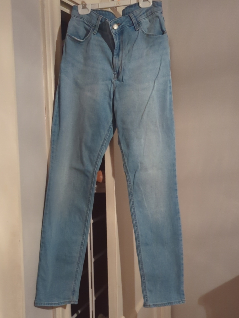 Old Navy Light Blue High-Rise Wow Straight Jeans